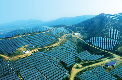 江西萍鄉(xiāng)宣風(fēng)鎮(zhèn)太陽能光伏電站